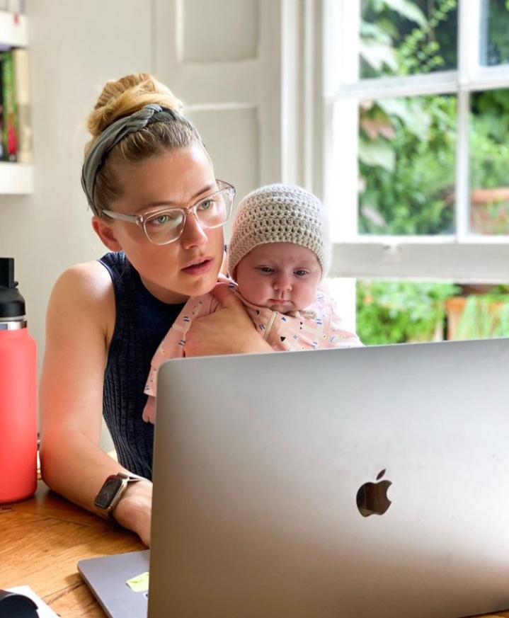 Amber Heard Quotes ‘She is the Mom and Dad of Her Baby Girl’ What’s Next?