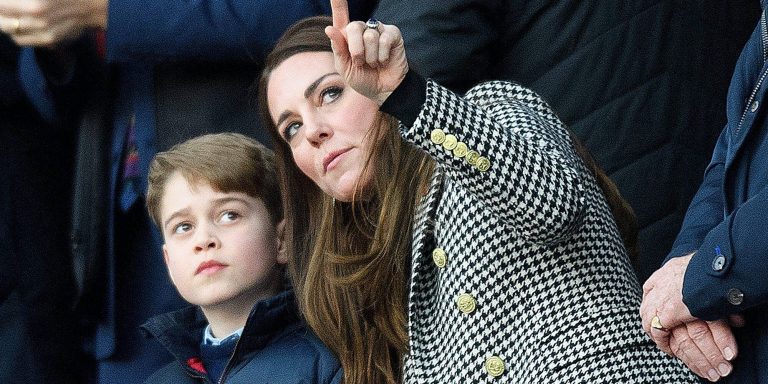 Prince George’s first time at a rugby match and Kate Middleton’s as patron of the Rugby Football Union