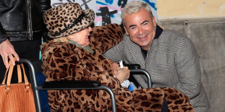 The reappearance of Concha Velasco with which she fulfilled the promise that her son Manuel had made to Jorge Javier Vázquez