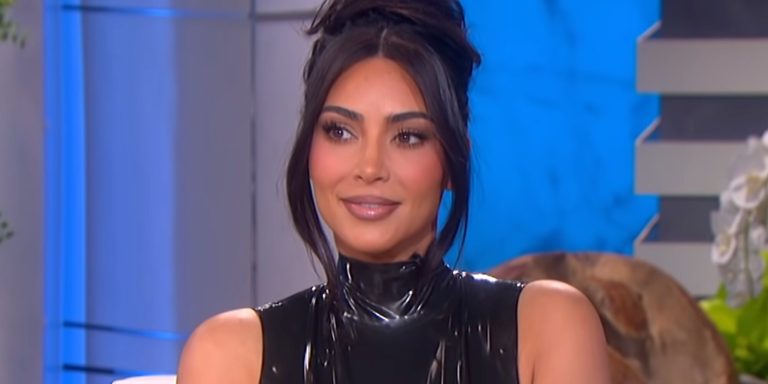 Kim Kardashian confesses that Pete Davidson has several tattoos on her, one of them made with a hot iron