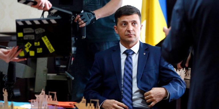 ‘Server of the people’, the series in which the Ukrainian President Zelenski is the protagonist, can be seen in Spain