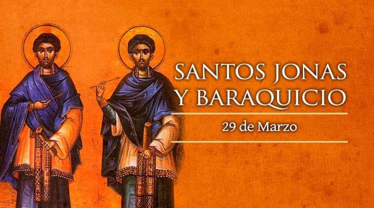 Today we remember Saints Jonas and Baraquicio, witnesses of Christ, the ‘King of Kings’
