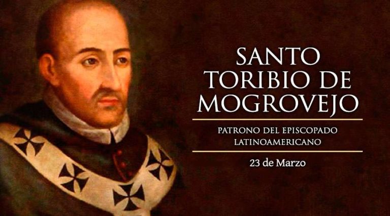 Today is the feast of Santo Toribio de Mogrovejo, patron and model of the bishops of Latin America