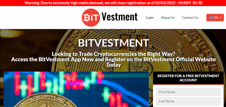 Bitvestment Review 2022: Is it legit, or a scam?