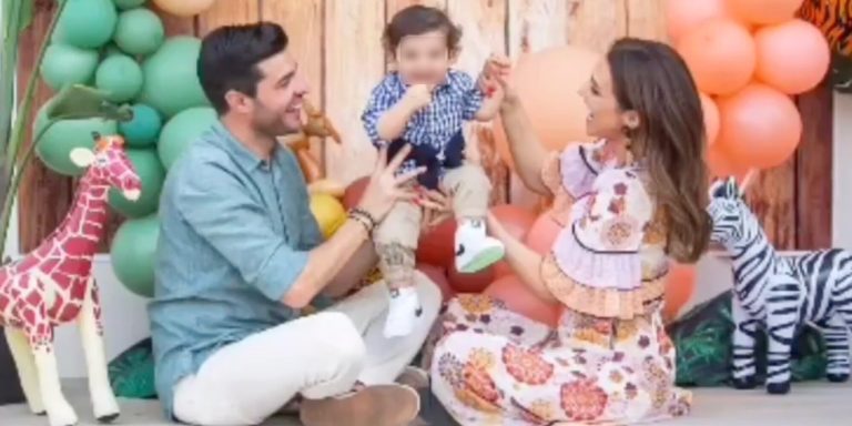 Paula Echevarría and Miguel Torres celebrate Miki’s first birthday