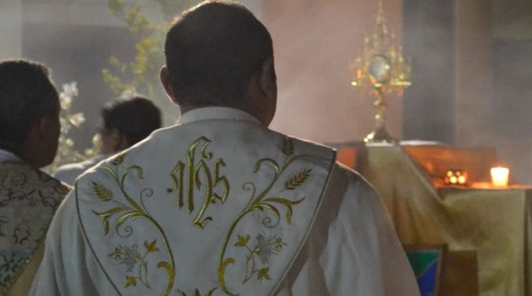 Today Holy Thursday is also celebrated the day of the priest