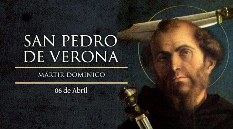 Today we celebrate Saint Peter of Verona, assassinated for defending the truth