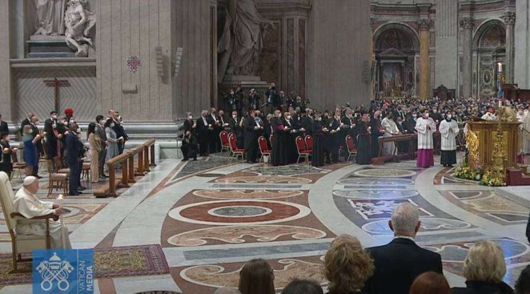 Why doesn’t Pope Francis preside over the Easter Vigil 2022?