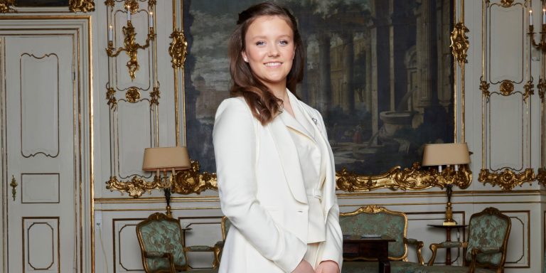 The official photos of the Confirmation of Elizabeth of Denmark show the two royal presences that were most expected