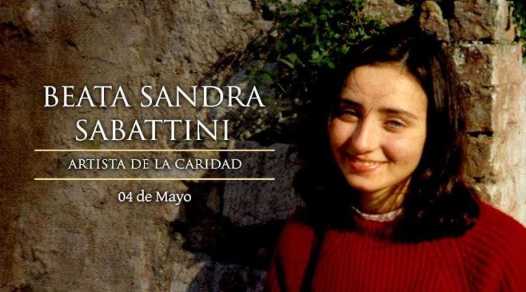 Today we commemorate Blessed Sandra Sabatinni, the first bride to be beatified in the Church