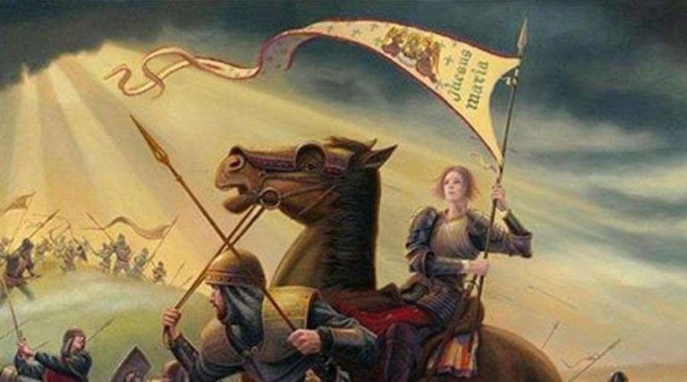 Saint Joan of Arc: This would be the portrait of the French martyr