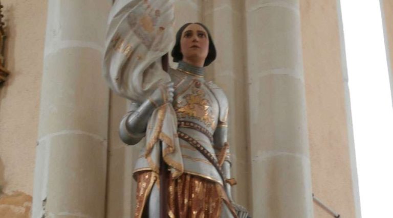 Today begins the novena to Saint Joan of Arc, patron saint of France