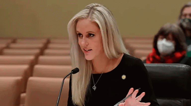 Why did a young Catholic and pro-life senator from Peru, Nebraska go viral?