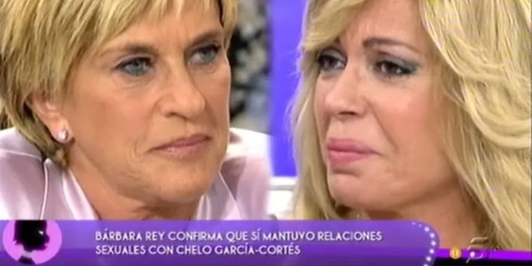 Carlota Corredera uncovers the best kept secret of Chelo García-Cortés and Bárbara Rey’s ‘night of love’ in the ‘Deluxe’